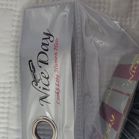 WOMENS PONY TAIL CLIP-ON GRAY COLOR # 51 - Picture 5 of 8